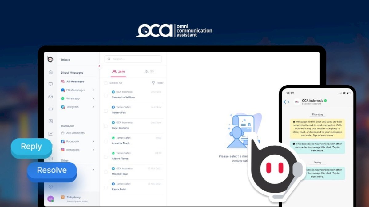 OCA Telkom Jadikan Customer Relationship Management (CRM) Perusahaan Lebih Optimal