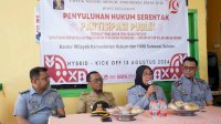 Kanwil Kemenkumham Sulsel Sosialisasikan Rancangan Peraturan Presiden Tentang Kepatuhan Hukum