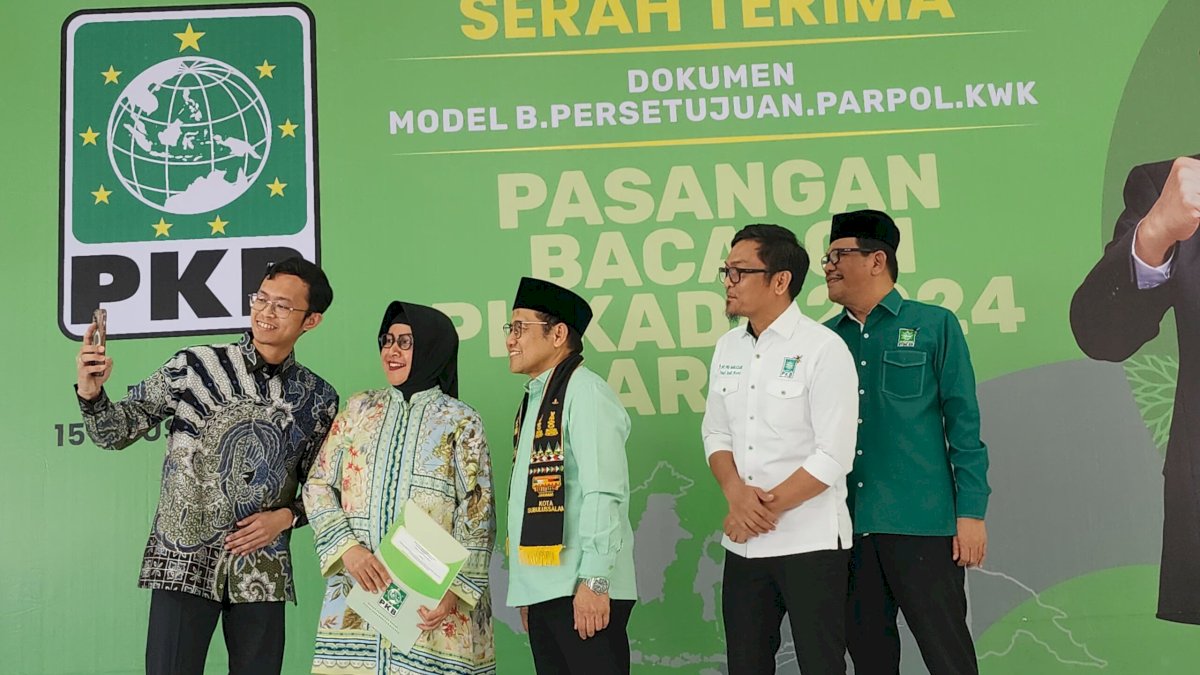 PKB Resmi Jagokan Indira-Ilham di Pilwalkot Makassar