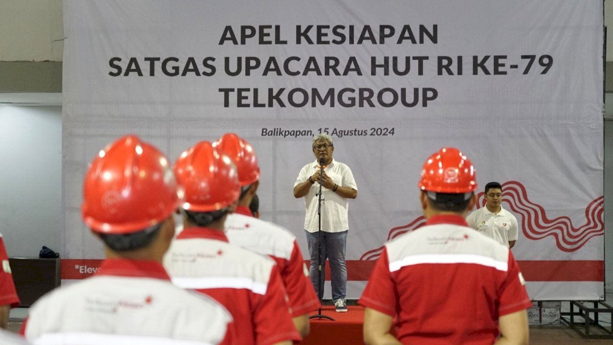 TelkomGroup Siagakan 200 Personil Kawal Upacara HUT ke-79 RI di IKN Selama 24 Jam