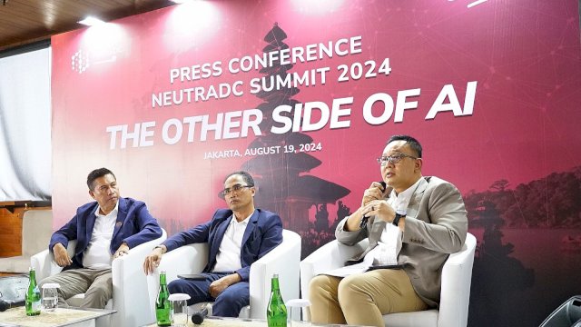 Konferensi pers Neutra DC Summit 2024 di Jakarta. Foto: Istimewa.