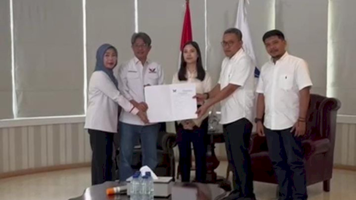 Perindo Resmi Berikan Dukungannya ke Pasangan Paris-Islam di Pilkada Jeneponto