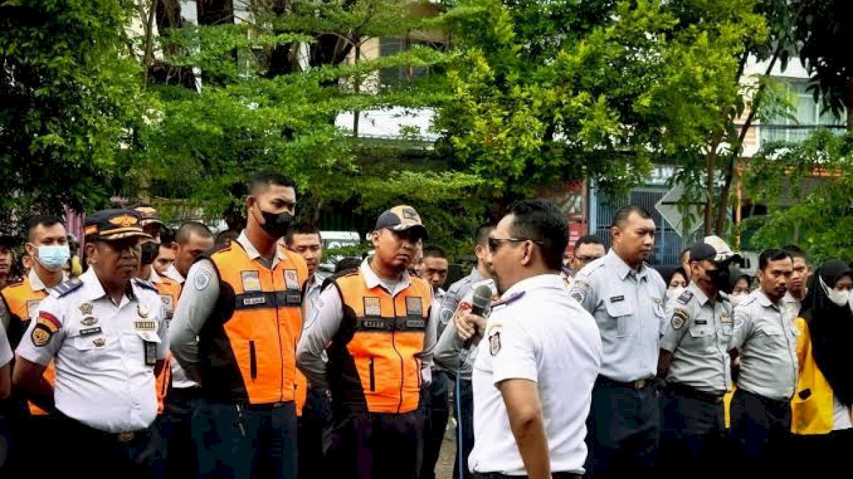 Sukseskan Pelantikan Anggota DPRD Makassar, Dishub Siapkan 100 Personil