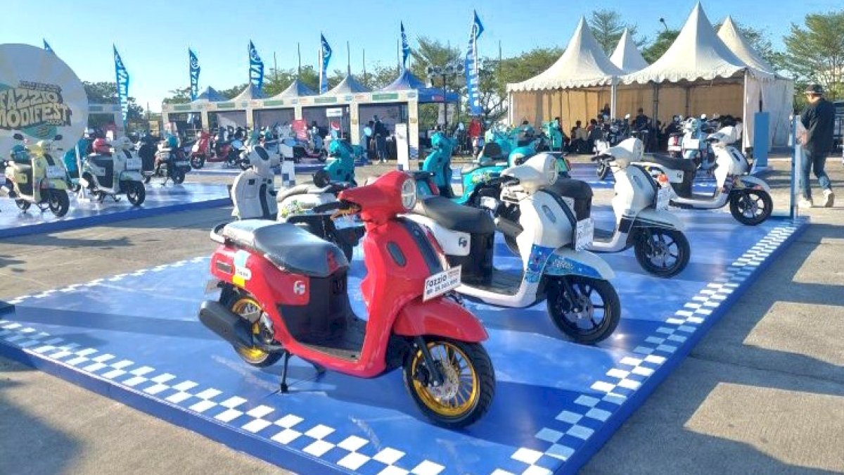 Yamaha Fazzio Modifest 2024 di Makassar Sukses Diikuti 70 Modifikator