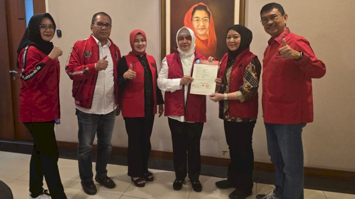 Indira-Ilham Resmi Terima Rekomendasi PDI Perjuangan