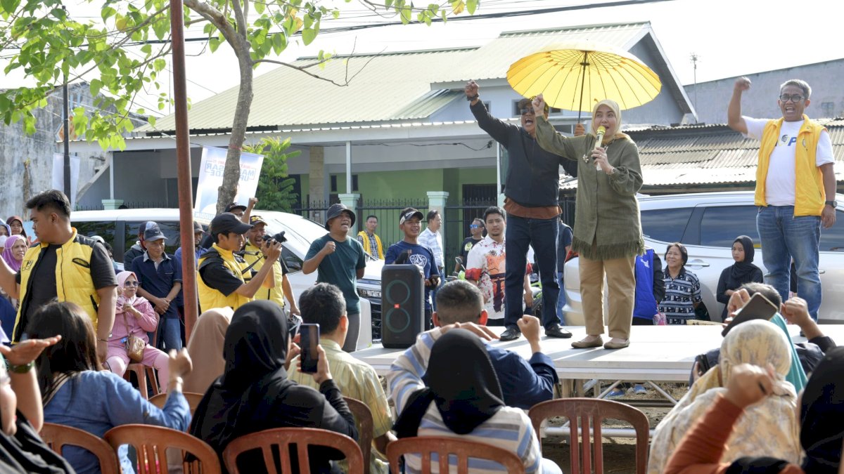 Kompak Temui Warga Biringkanaya, Appi-Aliyah: 27 November Pastikan Pilihanta Mulia