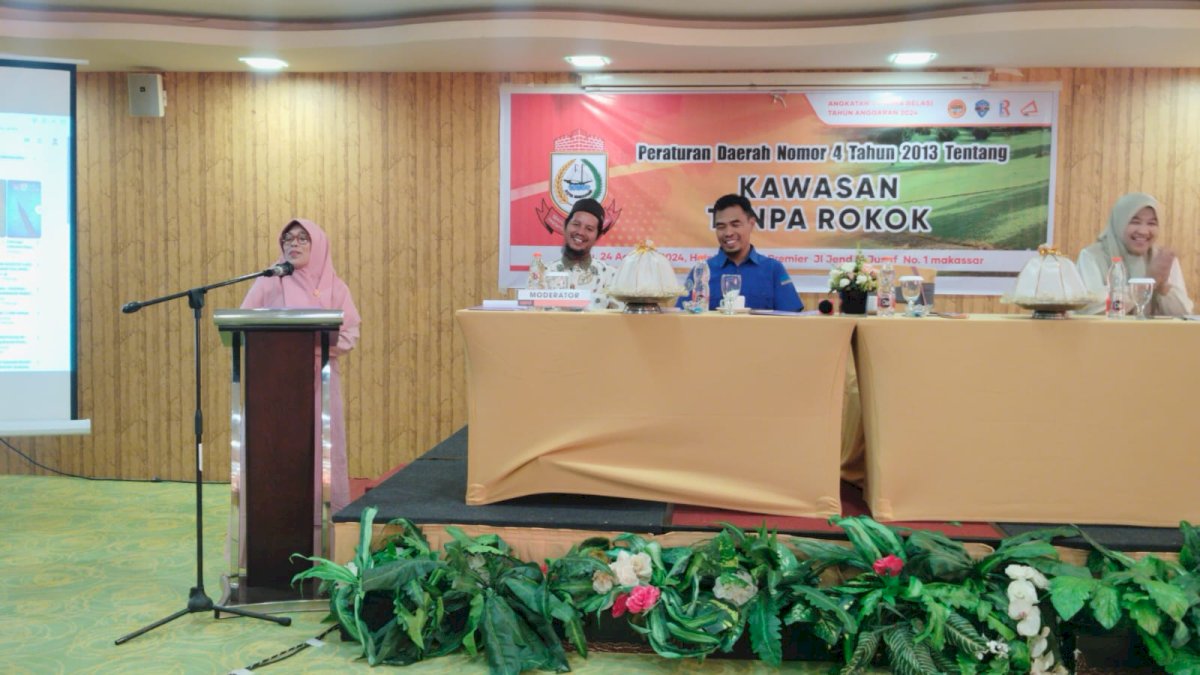 Yeni Rahman Dorong Pemkot Makassar Buat Percontohan Kawasan Tanpa Rokok