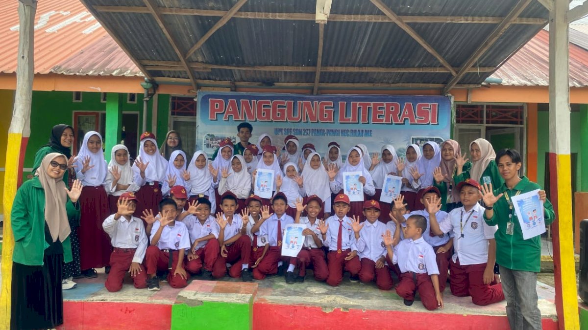 Mahasiswa KKN UIN Alauddin Makassar Sosialisasikan Bahaya Minuman Berpemanis di SDN 277 Pangi-Pangi