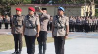 Kapolres Jeneponto Pimpin Upacara Sertijab Kasat Reskrim dan Pelantikan Kasi Propam