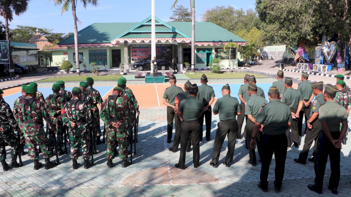 Dandim 1425 Jeneponto Berikan Jam Komandan, Ini Arahan dan Penekanan Kepada Prajurit dan PNS TNI Jajarannya