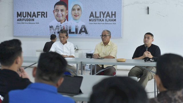 Rapat pemantapan deklarasi Appi-Aliyah. Ist