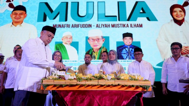 Pasangan Appi-Aliyah meminta relawannya untuk tak ugal-ugalan dalam acara deklarasi besok. Ist