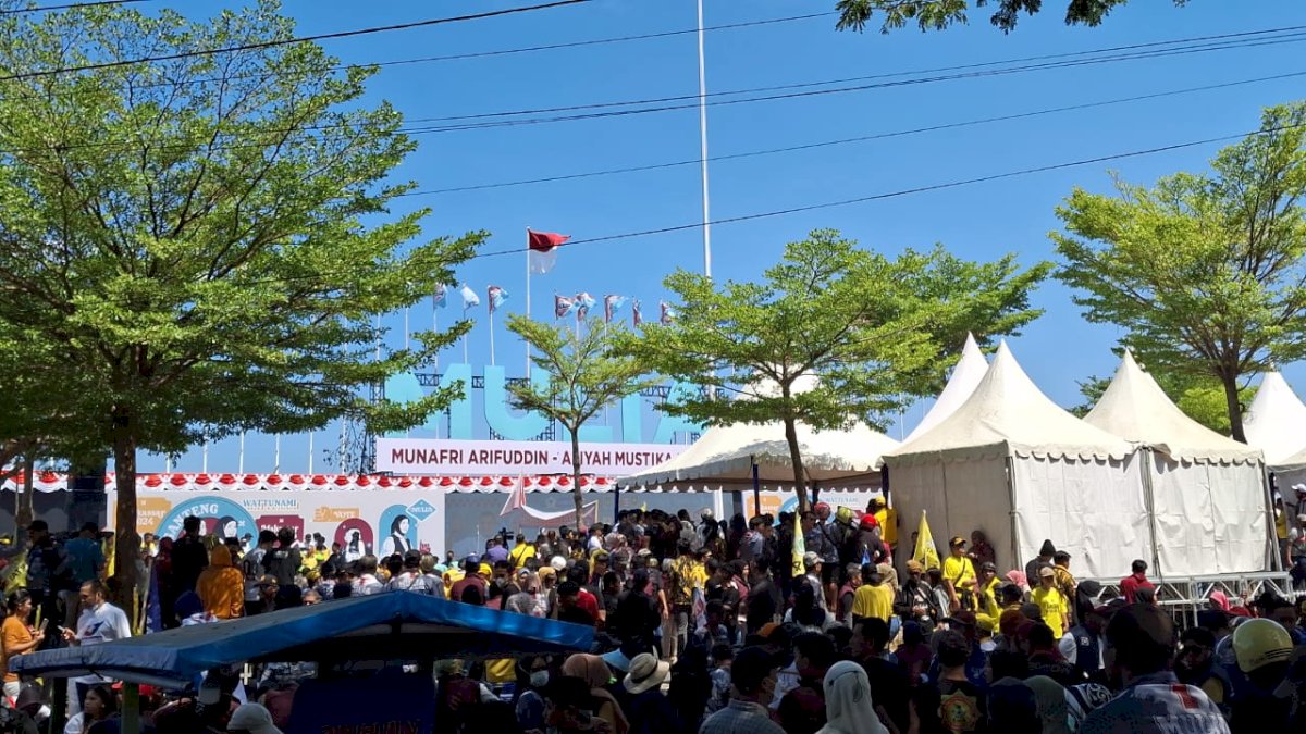 Deklarasi Appi-Aliyah Disesaki Massa, Tim Mulia Sampaikan Permohonan Maaf Timbulkan Kemacetan