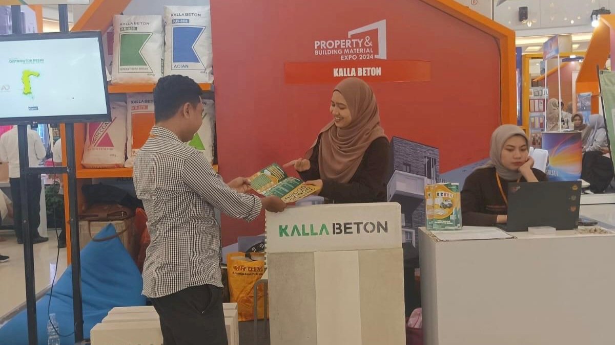 Kalla Beton Hadirkan Promo Spesial Bata Ringan di Property & Building Material Expo 2024