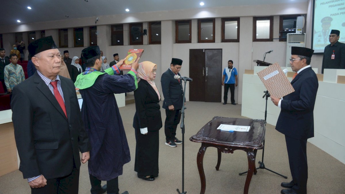 Dokter Ita Isdiana Anwar Resmi Jabat Kepala Dinas Sosial Kota Makassar