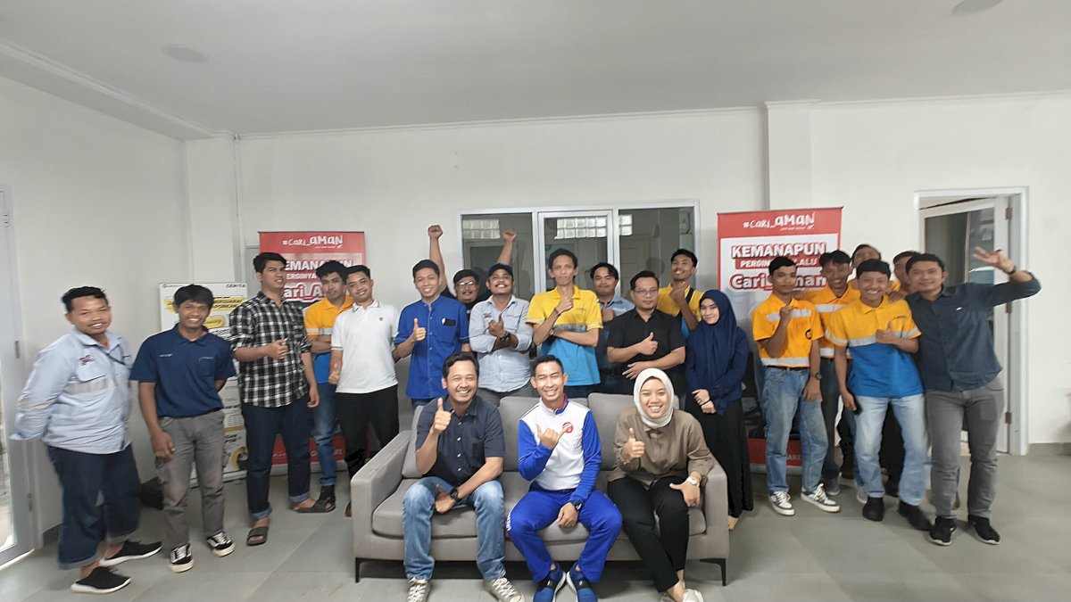 Rangkaian Edukasi Safety Riding Asmo Sulsel Kini Sasar Karyawan ACC di Kendari