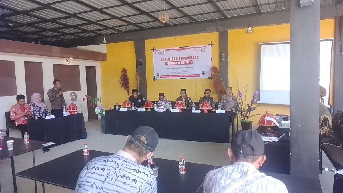 Hadapi Pilkada, Panwascam Kelara Jeneponto Gelar Sosialisasi Pengawasan pemilih Partisipatif