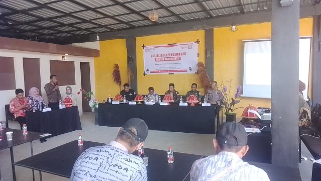 Panwascam Kelara Gelar Sosialisasi Pengawasan Pemilih Partisipatif (Dedi/sulselsatu)