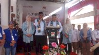 Diusung Gerindra dan PAN, Syamsuddin Karlos – Syafruddin Nurdin Resmi Mendaftar ke KPU Jeneponto