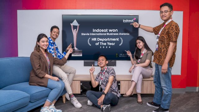 Indosat Ooredoo Hutchison raih penghargaan. Foto: Istimewa.