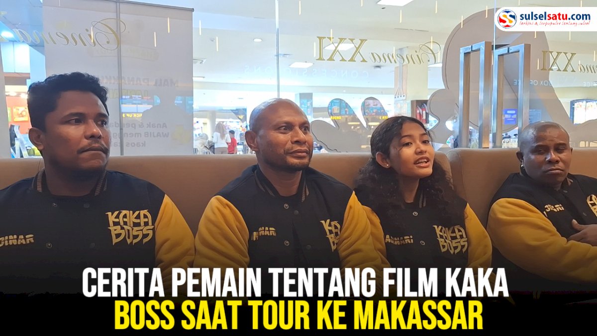 VIDEO: Cerita Pemain tentang Film Kaka Boss Saat Tour ke Makassar