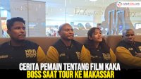 VIDEO: Cerita Pemain tentang Film Kaka Boss Saat Tour ke Makassar