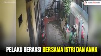 VIDEO: Aksi Pencurian Motor Terekam CCTV, Pelaku Beraksi Bersama Istri dan Anak