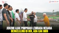 VIDEO: Jokowi Ajak Pimpinan Lembaga Negara Berkeliling di IKN, Ada Cak Imin