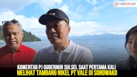 VIDEO: Komentar Pj Gubernur Sulsel Saat Pertama Kali Melihat Tambang Nikel PT Vale di Sorowako