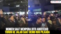 VIDEO: Momen saat Menpora Dito Ariotedjo Turun ke Jalan Saat Demo RUU Pilkada