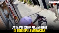 VIDEO: Lansia Jadi Korban Penjambretan di Toddopuli Makassar