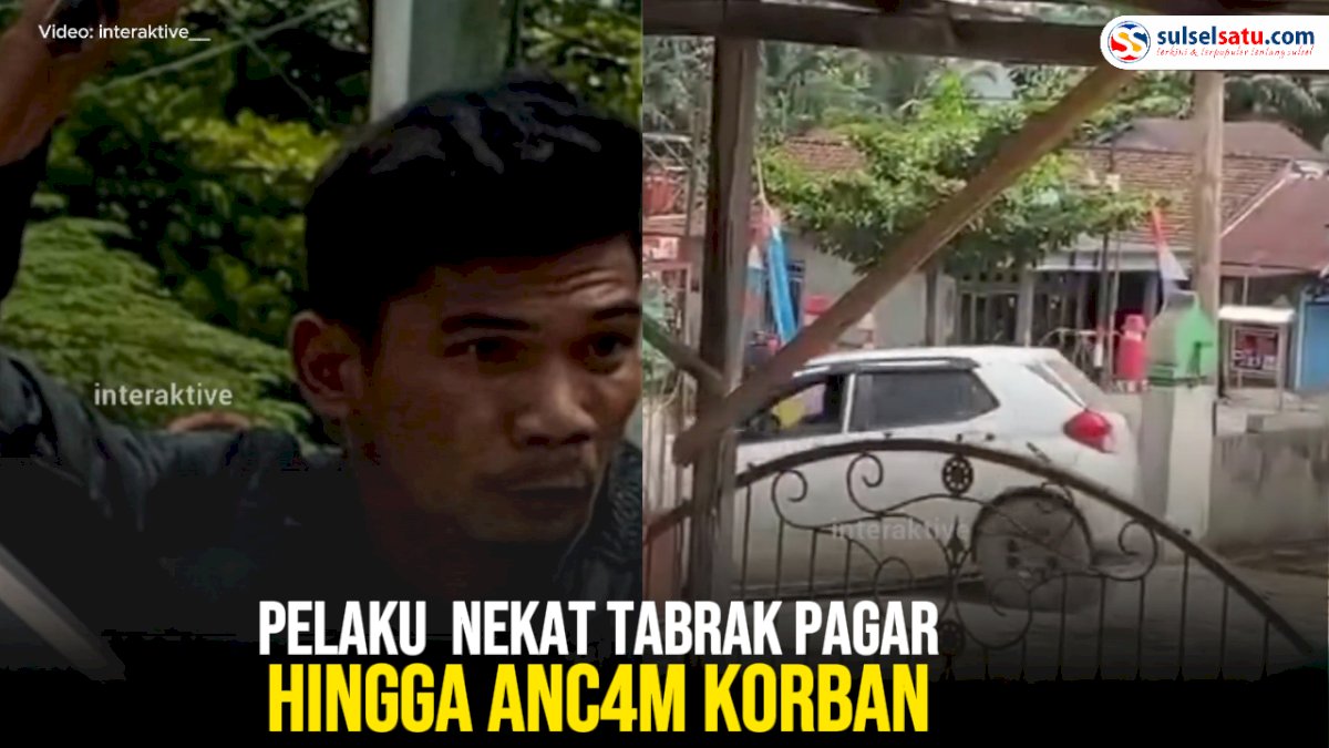 VIDEO:  Aksi Perampokan Mobil di Kalimantan Tengah, Pelaku Nekat Tabrak Pagar hingga Ancam Korban
