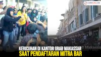 VIDEO: Kericuhan di Kantor Grab Makassar Saat Pendaftaran Mitra Baru, Diduga Ada Kecurangan