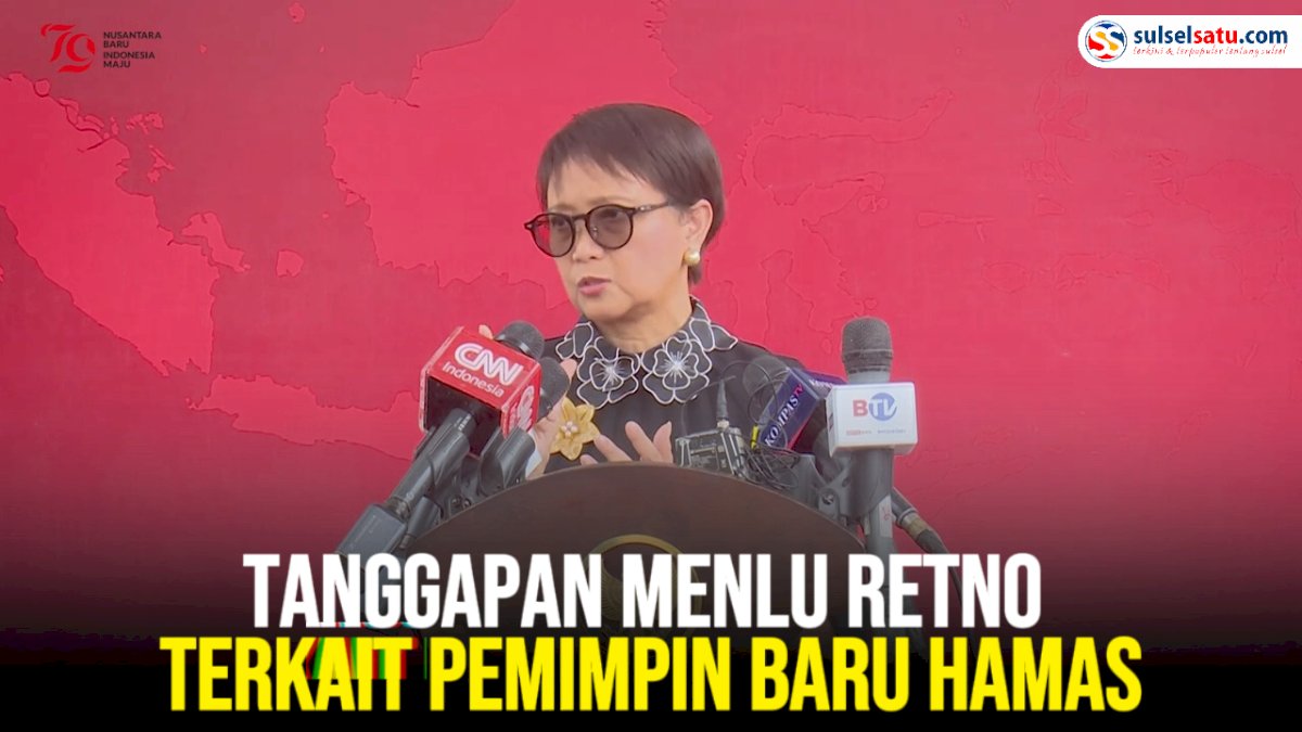 VIDEO: Tanggapan Menlu Retno Terkait Pemimpin Baru Hamas