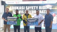 Pelindo Group Wilayah Makassar Gelar Safety Riding &amp; Service Gratis Ojol dan Ojek Pangkalan