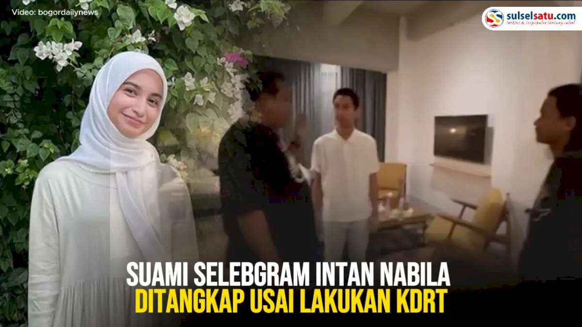 VIDEO: Suami Selebgram Intan Nabila Ditangkap Usai Lakukan KDRT