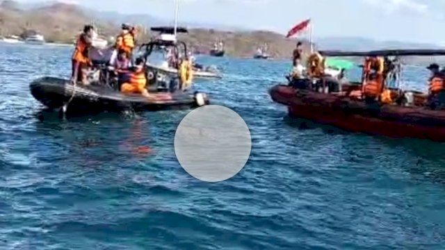 Tangkapan Layar Detik detik korban ditemukan oleh Tim SAR Gabungan (Istimewa)
