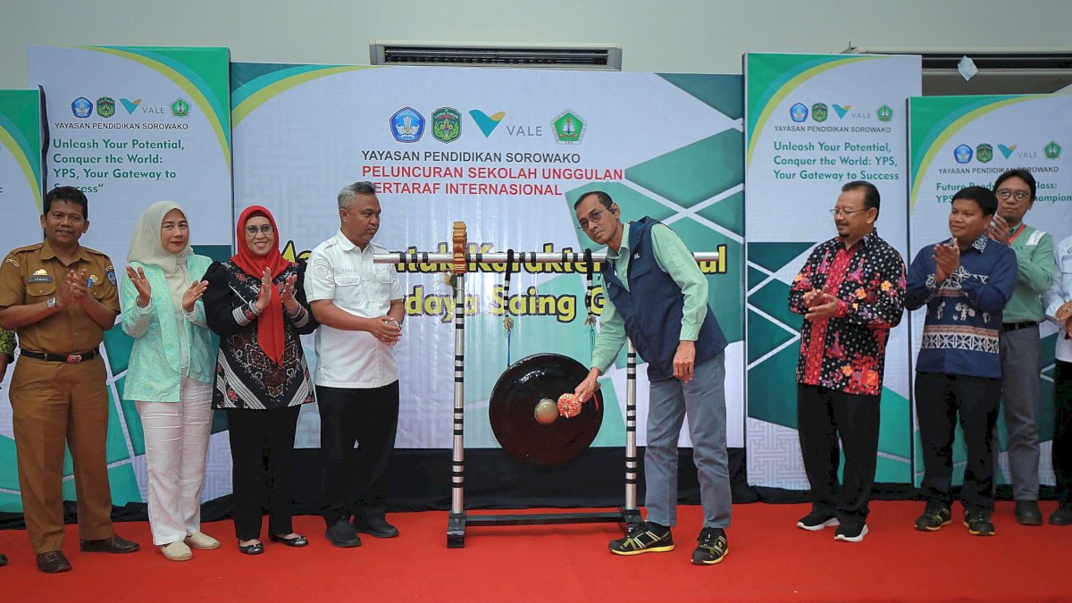 Program Sekolah Unggulan YPS Naungan PT Vale Resmi Diluncurkan, Mulai Jenjang SD Sampai SMA