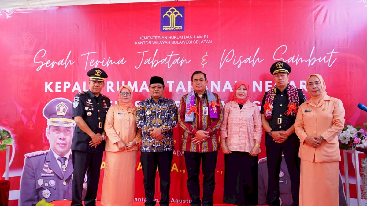 Ini Pesan Kakanwil Kemenkumham Sulsel ke Karutan Bantaeng yang Baru