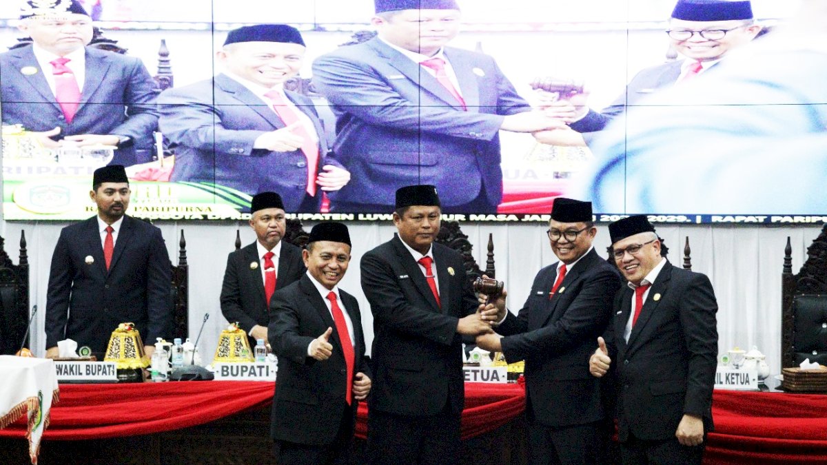 Ober Datte dan HM Siddiq Ditunjuk sebagai Pimpinan Sementara DPRD Luwu Timur Menunggu Penetapan Pimpinan Definitif