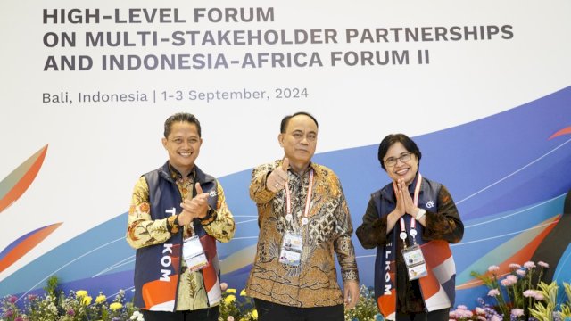 TelkomGroup ikut sukseskan penyelenggaraan HLF MSP &amp; IAF 2024. Foto: Istimewa.