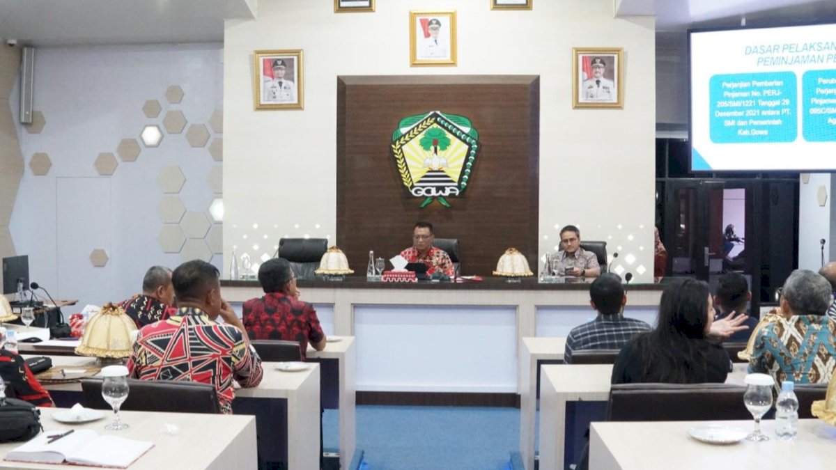 Realisasi Pembangunan Program Pinjaman PEN Pemkab Gowa Capai 100 Persen