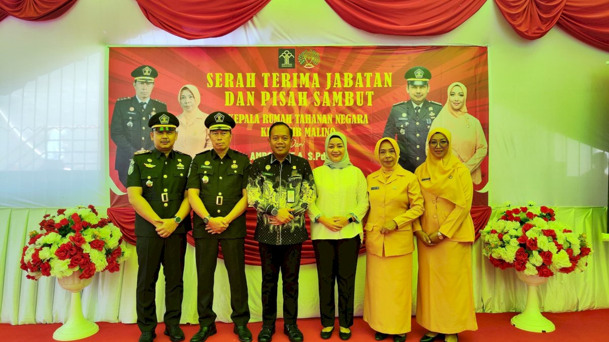 Agung Aribawa Tekankan Kolaborasi dan Sinergi dengan Stakeholder Eksternal Saat Saksikan Sertijab Karutan Malino