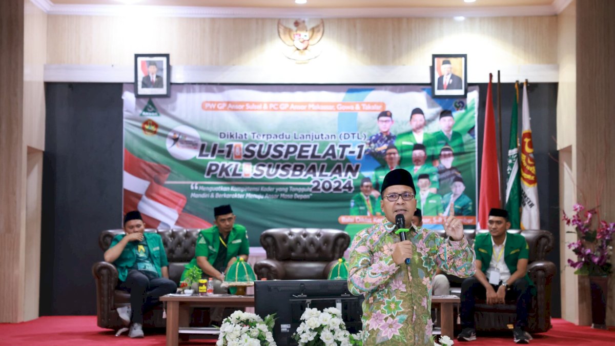 Danny Pomanto Berbagi Ilmu Peduli Lingkungan dan Transformasi Digital Bersama GP Ansor Sulsel