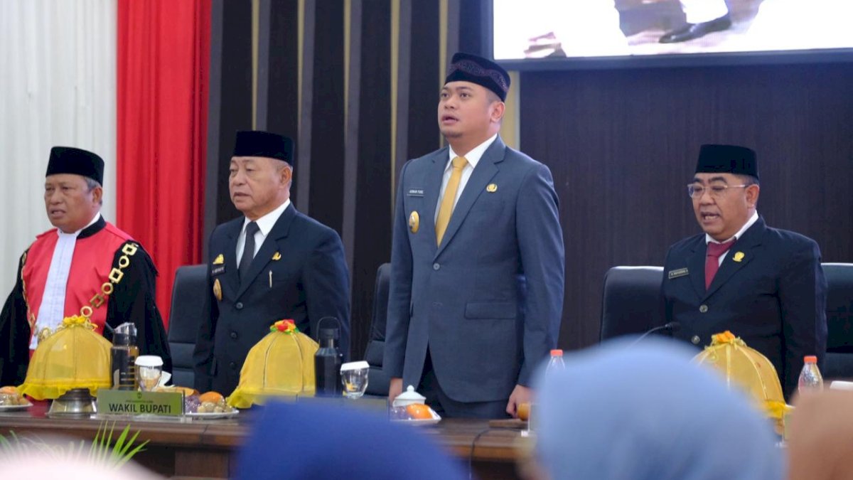 Bupati Adnan Hadiri Pelantikan Anggota DPRD Gowa, Harap Kolaborasi Harus Terus Terjalin