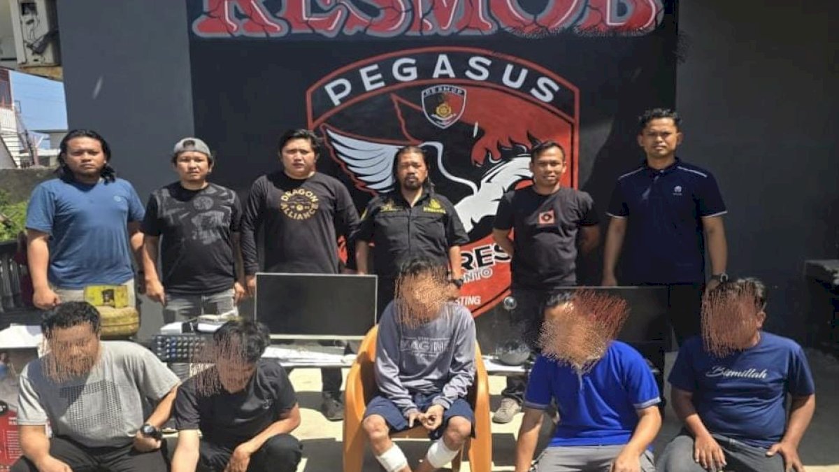 Komplotan Pelaku Spesial Pembobol Kantor dan Masjid di Jeneponto Ditangkap, Satu Orang Dihadiahi Timah Panas