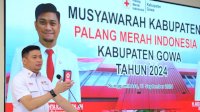 Hadiri Musda PMI Gowa, Bupati Adnan Harap Program Baik Dapat Dilanjutkan