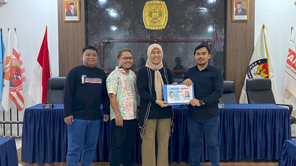 KPU Makassar Tetapkan 3 Lokasi Penyelenggaraan Kampanye Akbar Pilwalkot