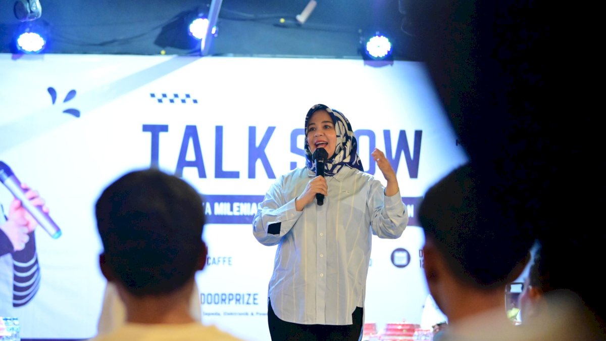 Fatmawati Bicara Bonus Demografi di Depan Milenial-Gen Z Takalar