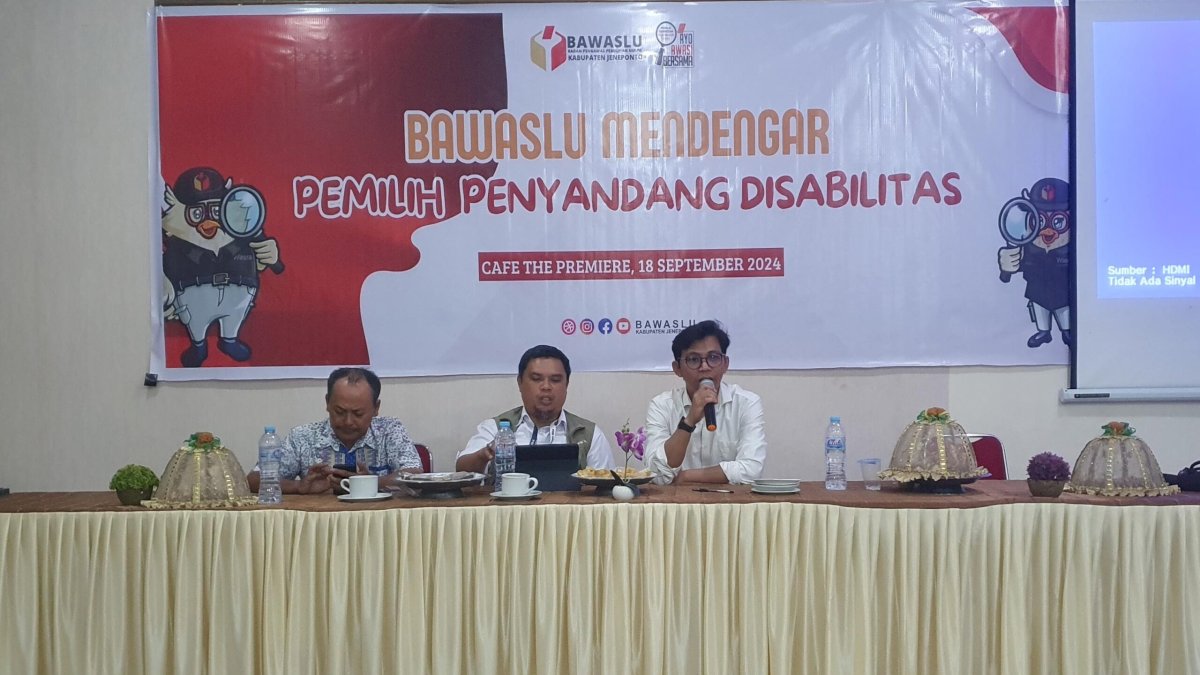 Bawaslu Jeneponto Kumpulkan Kelompok Penyandang Disabilitas, Ini Tujuannya